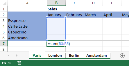 formula for diff sheets in excel for mac
